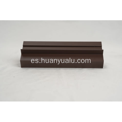 Perfiles de aluminio para muros cortina de edificios de gran altura